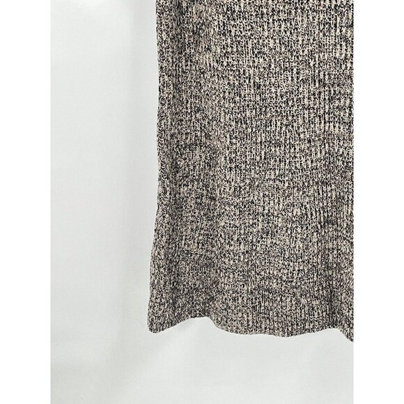 H&M Brown Chunky Knit Long Sleeve Midi Sweater Dress Sz Large NWT - Picture 3 of 7